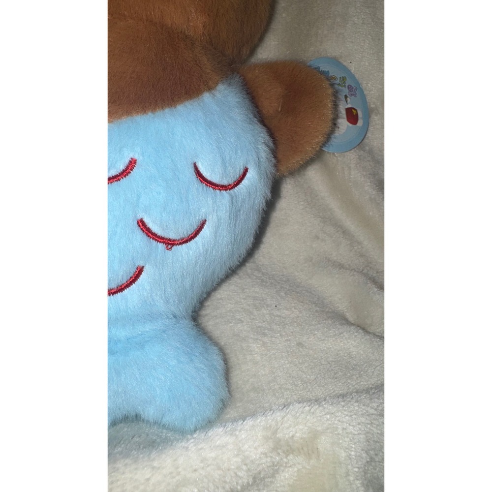 Capybara Mermaid Plush Stuffed Animal Blue Brown Whimsical Toy 10 Inch NWT - Picture 5 of 8